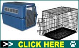 Folding wire dog crates, airline approved dog crates, soft-sided dog crates